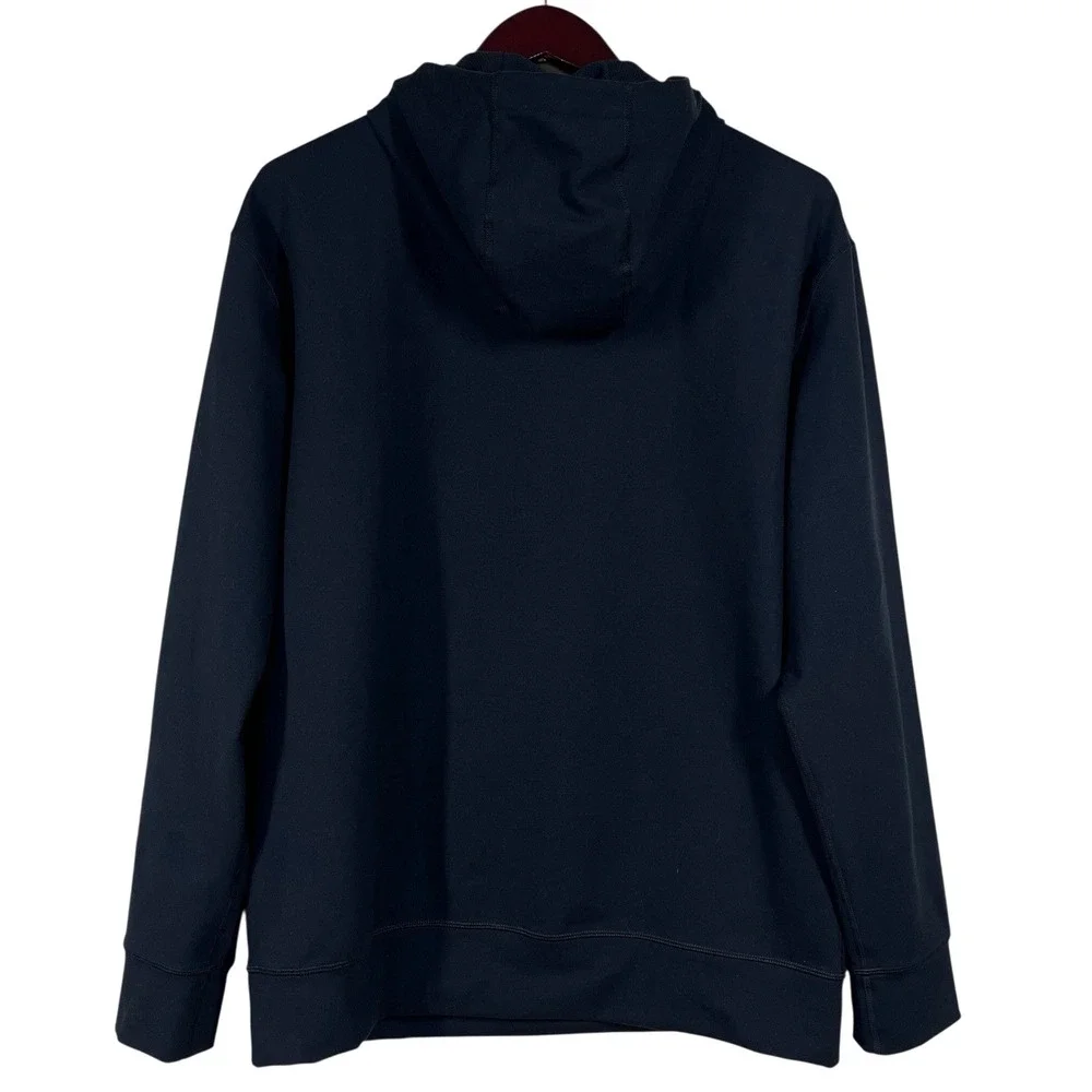 SAXX Roast Master Tech Hoodie Mens M Black Micro Fleece‎ Lounge Sweatshirt